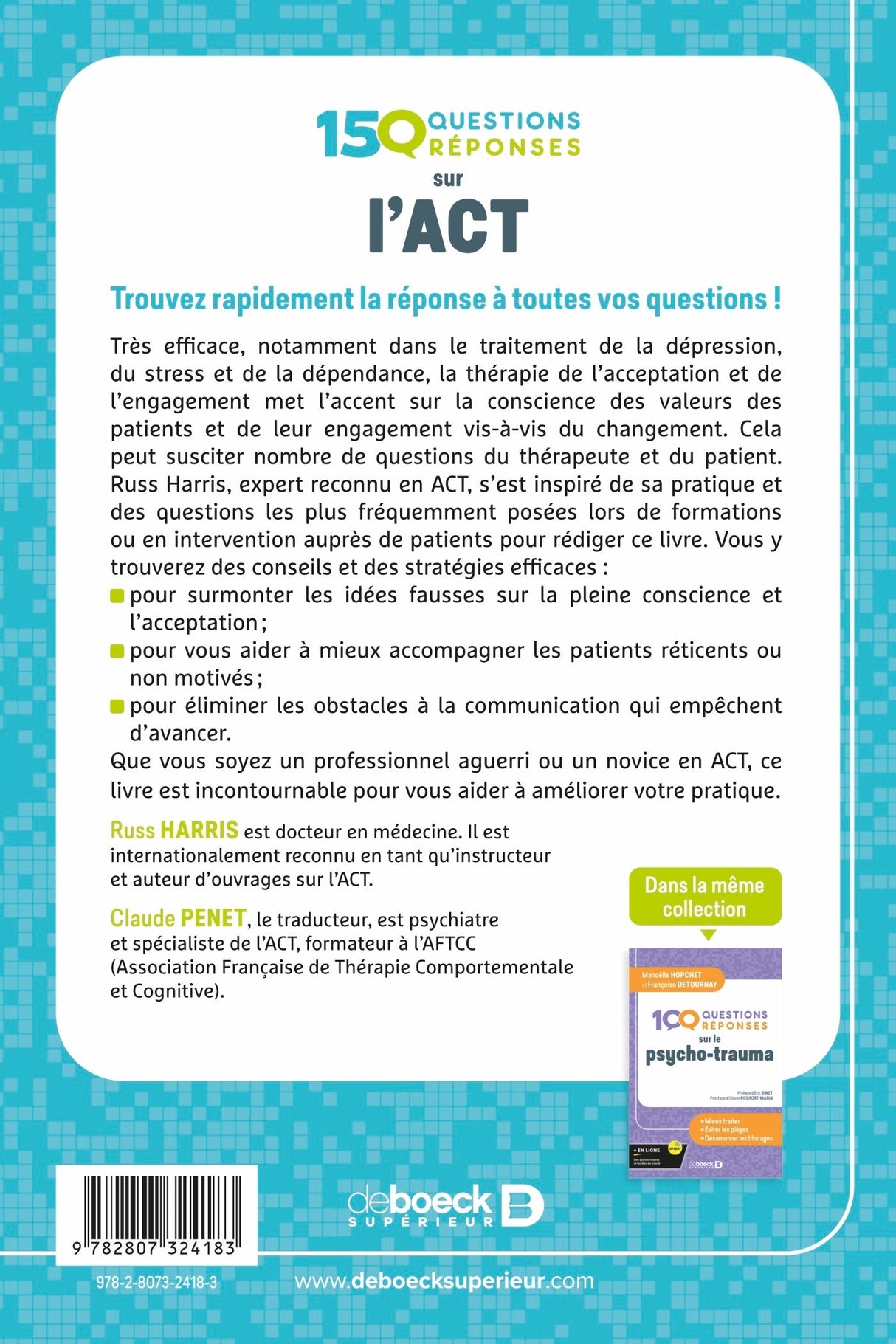Livre 150 questions sur l'ACT