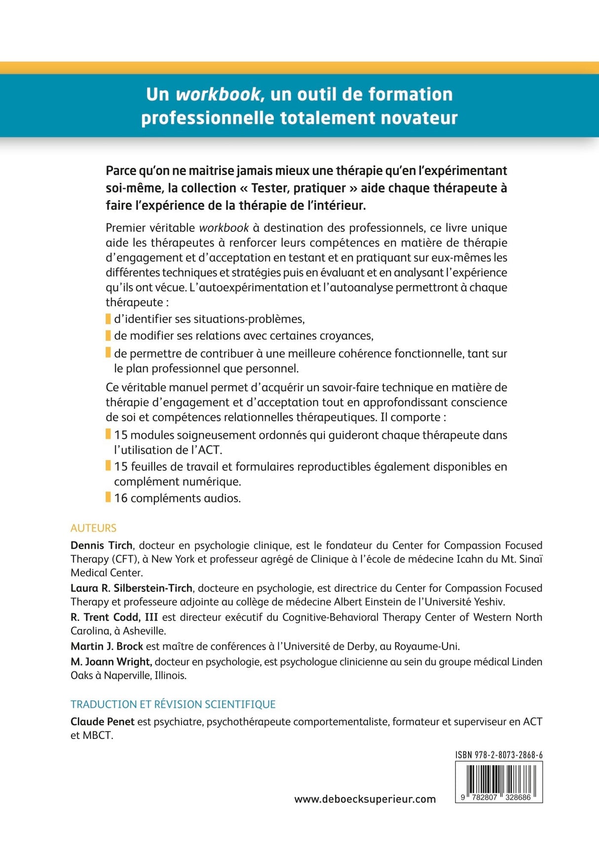 Livre Expérimentez l'ACT