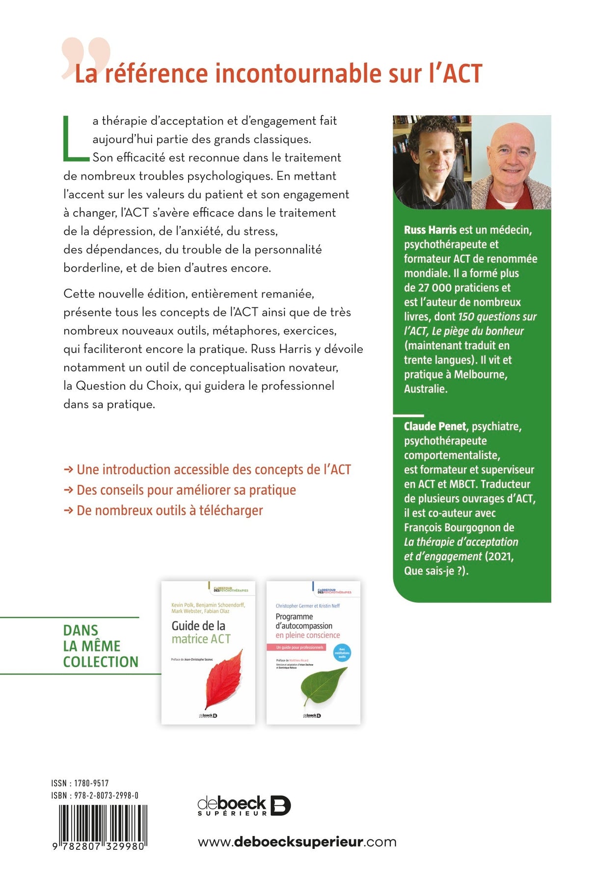 Livre Passez à l'ACT