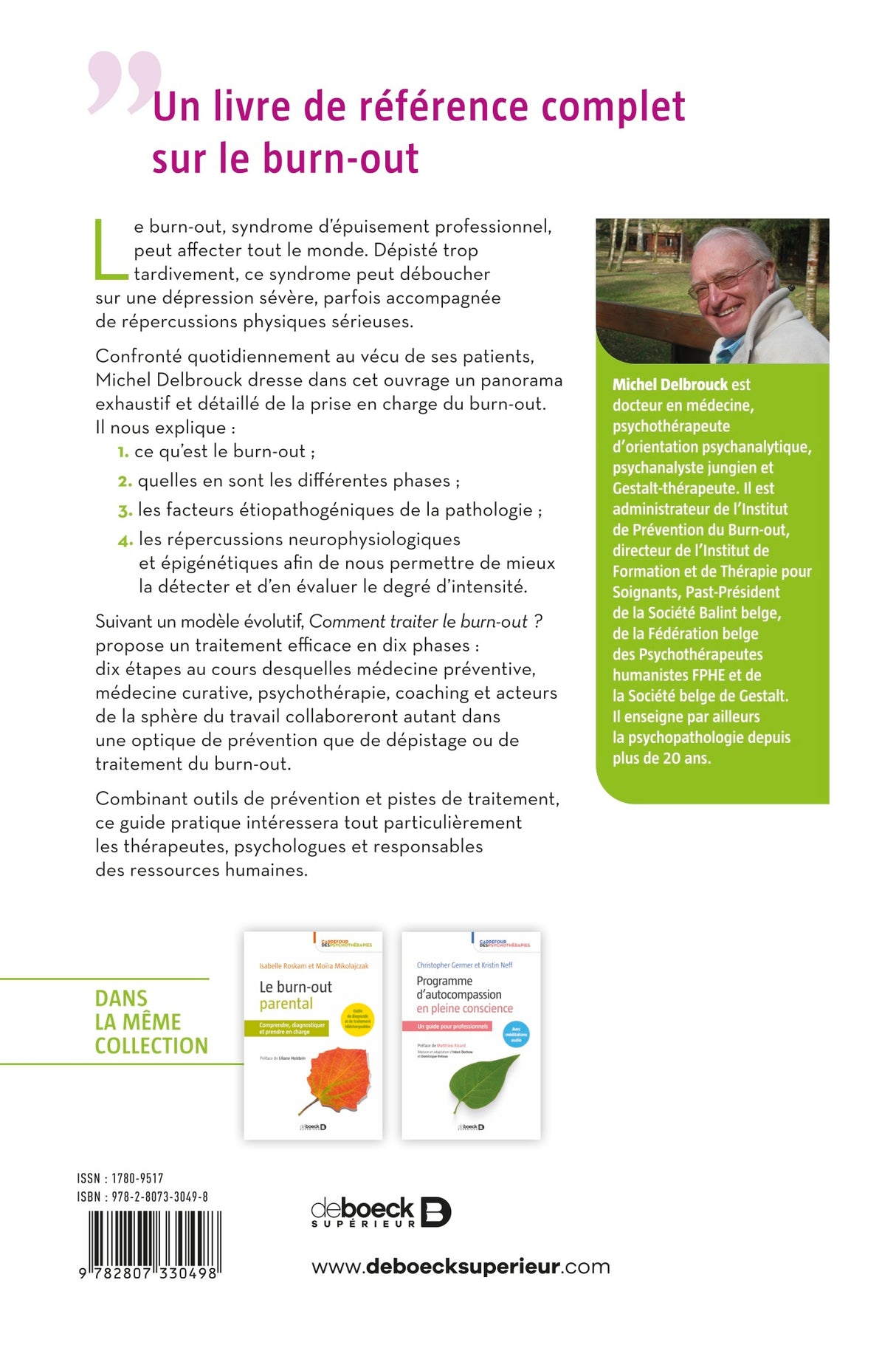 Livre Comment traiter le burn-out ?