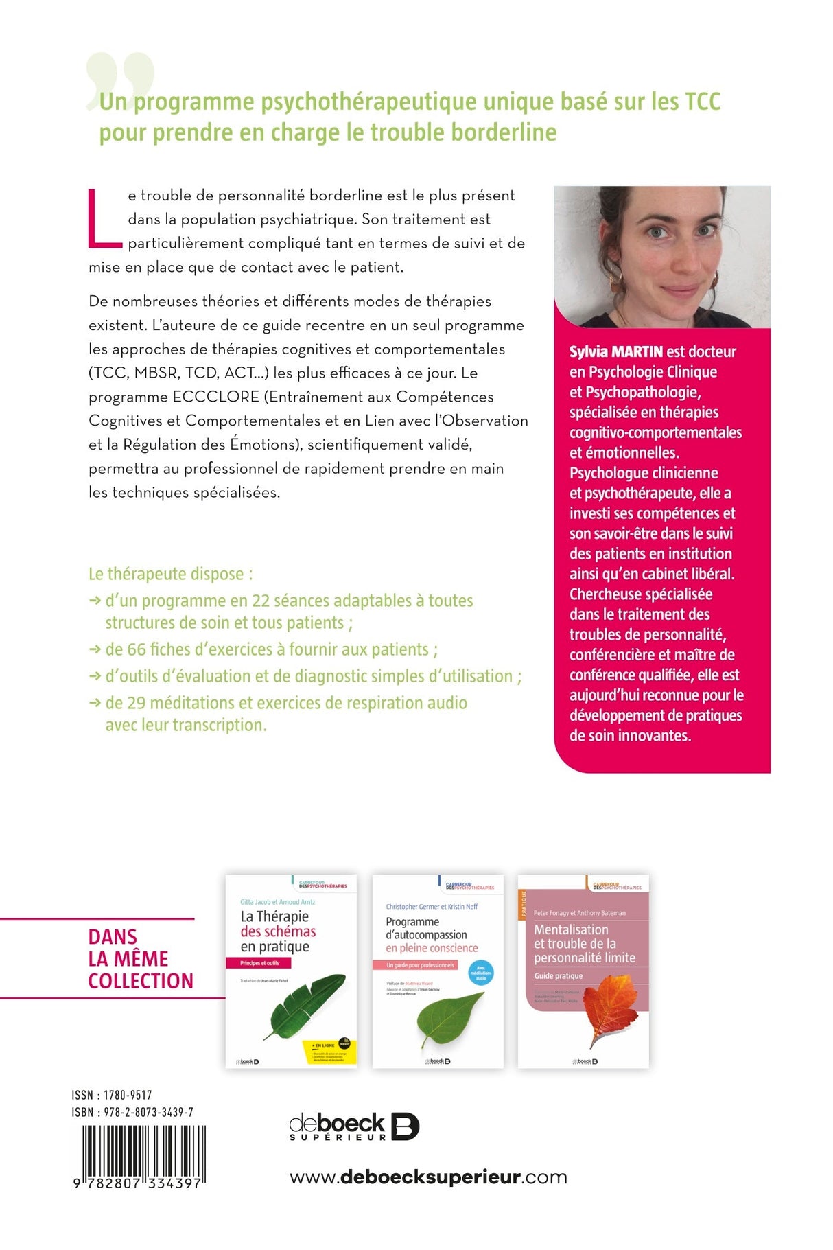 Livre Le programme ECCCLORE