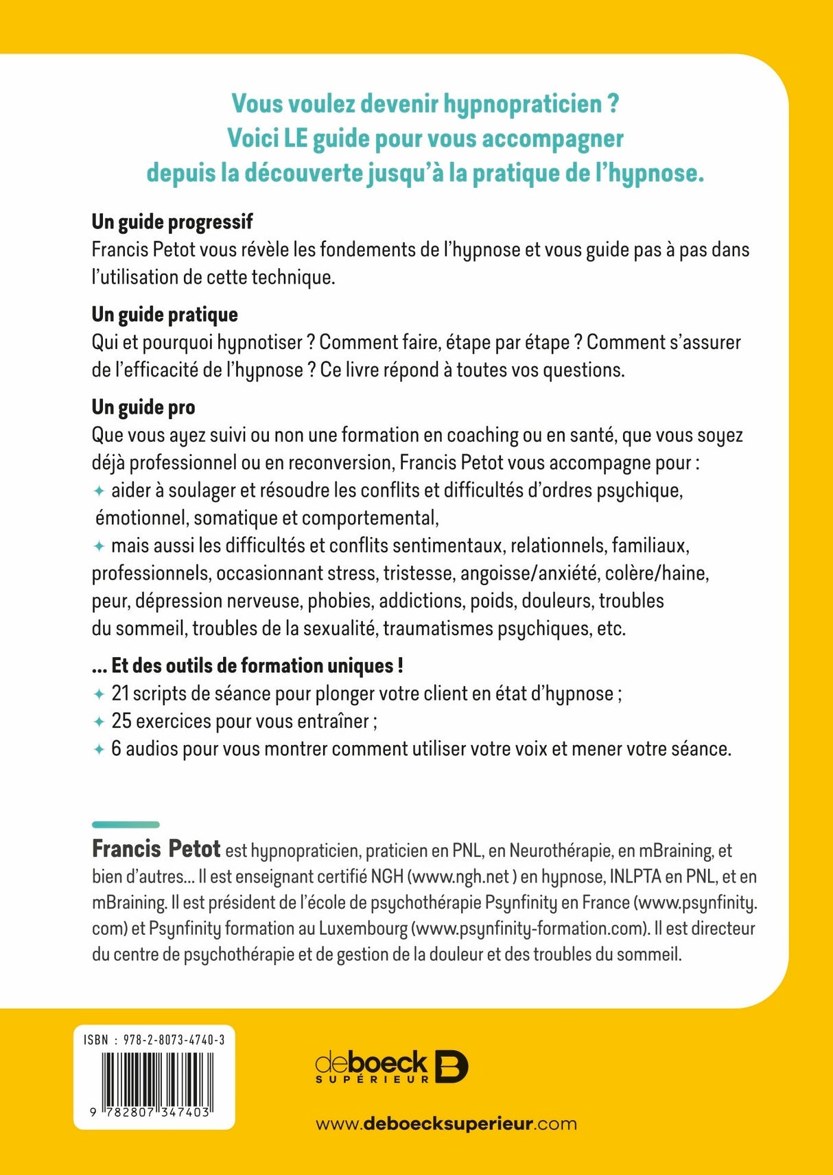 Livre Hypnose