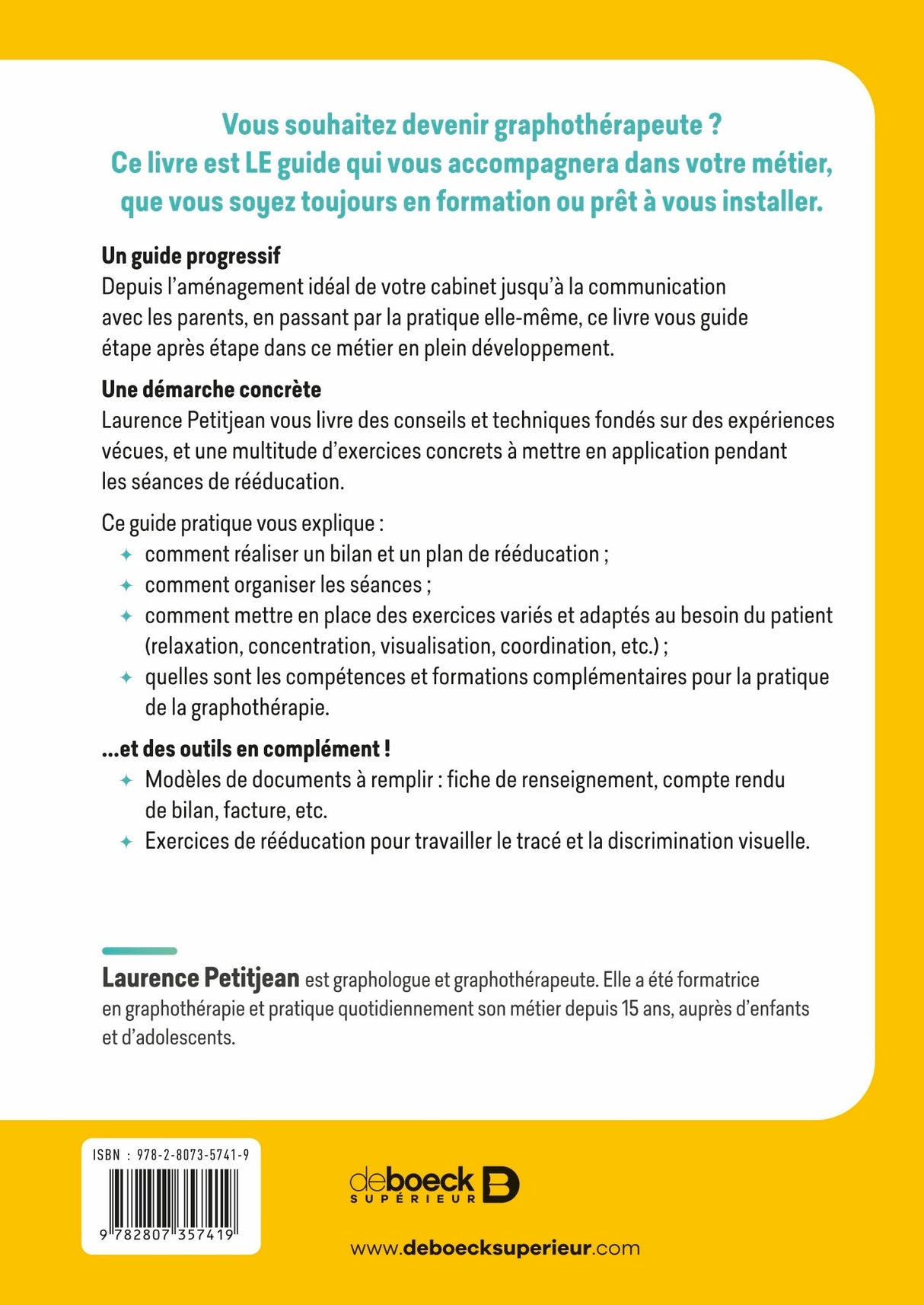 Livre Graphothérapeute