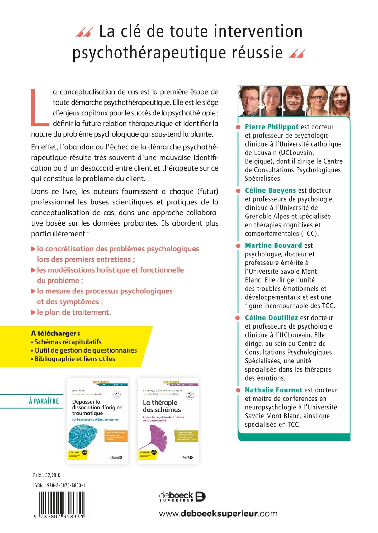 Livre Conceptualiser des cas cliniques