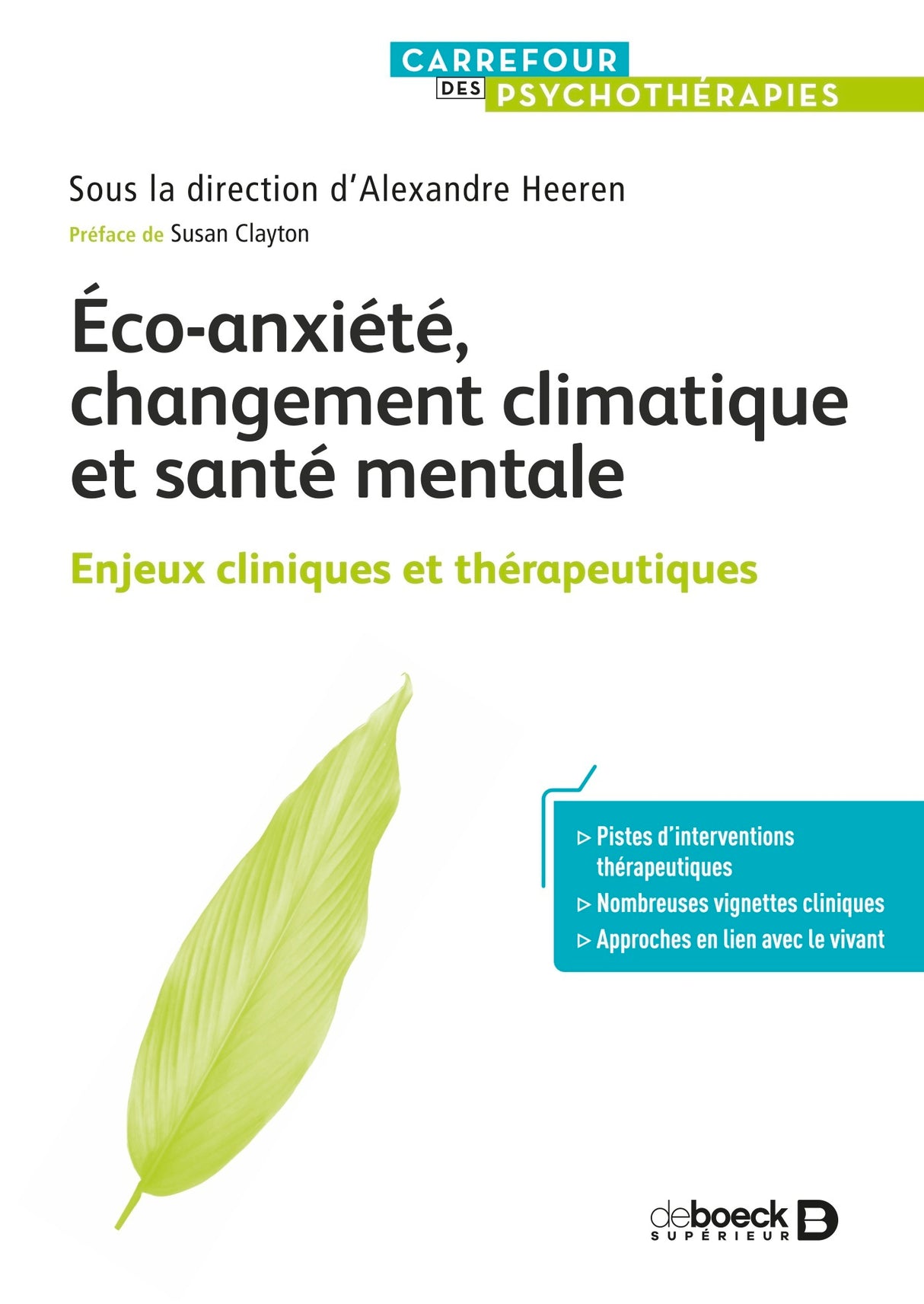 Eco-anxiété, changement climatique et santé mentale