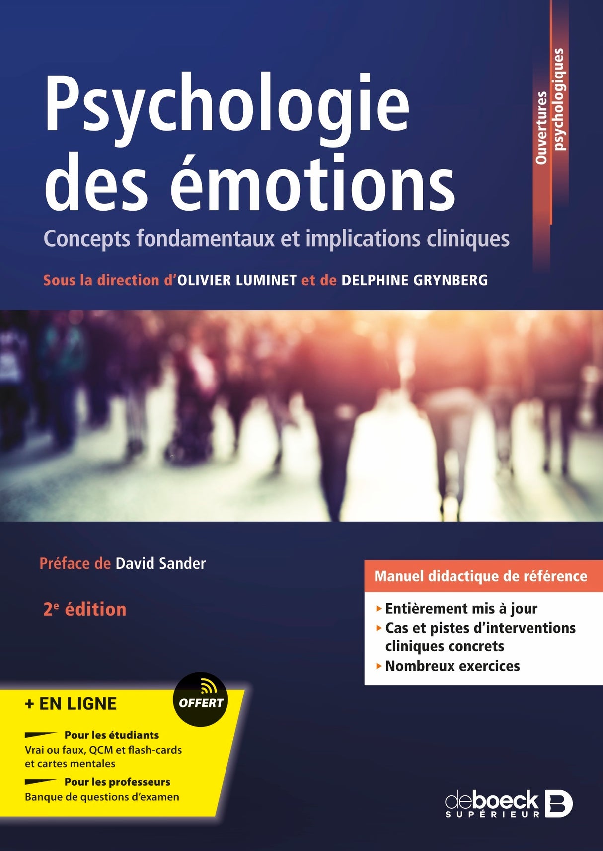 Livre Psychologie des émotions