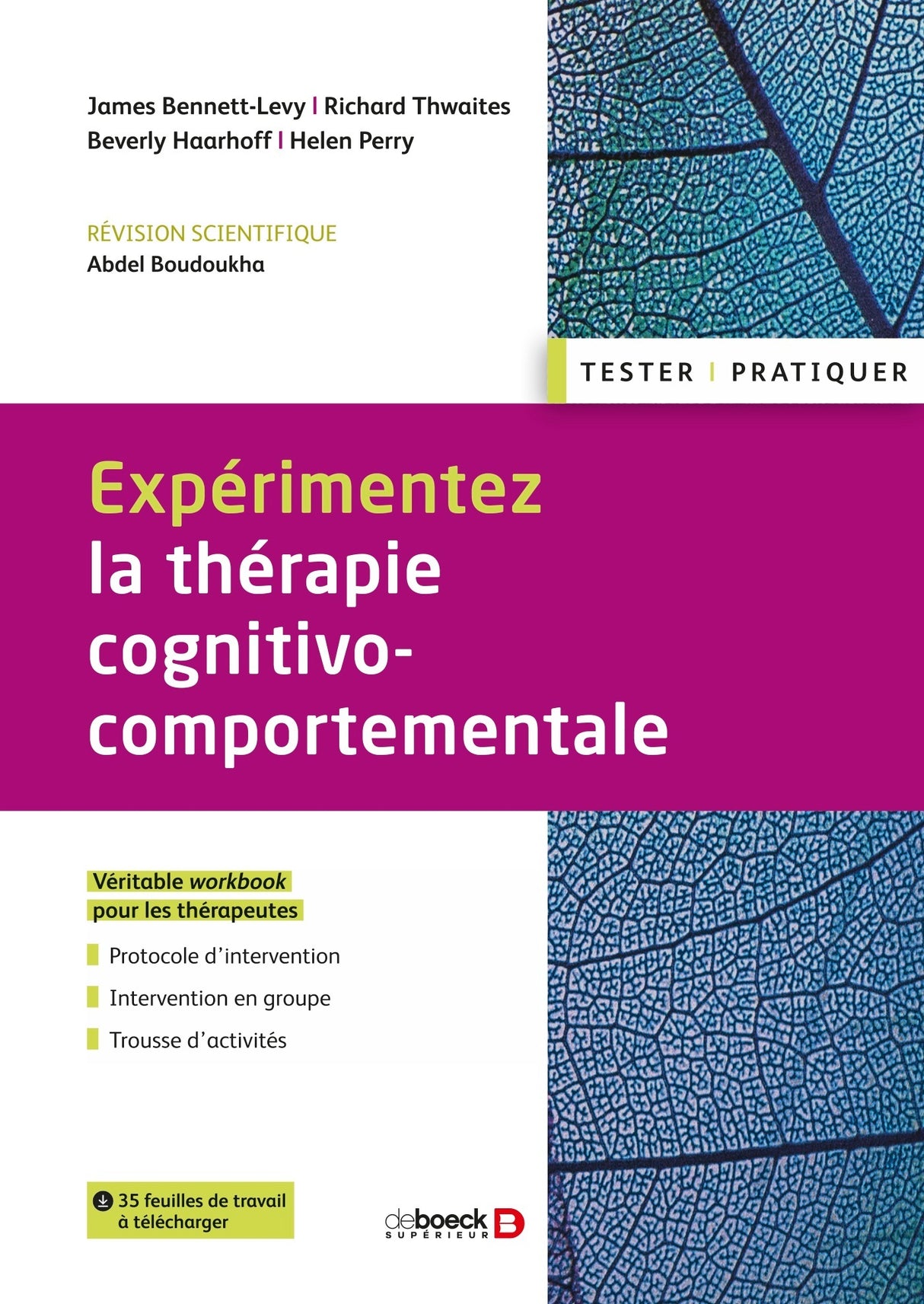 Livre Expérimentez la thérapie cognitivo-comportementale