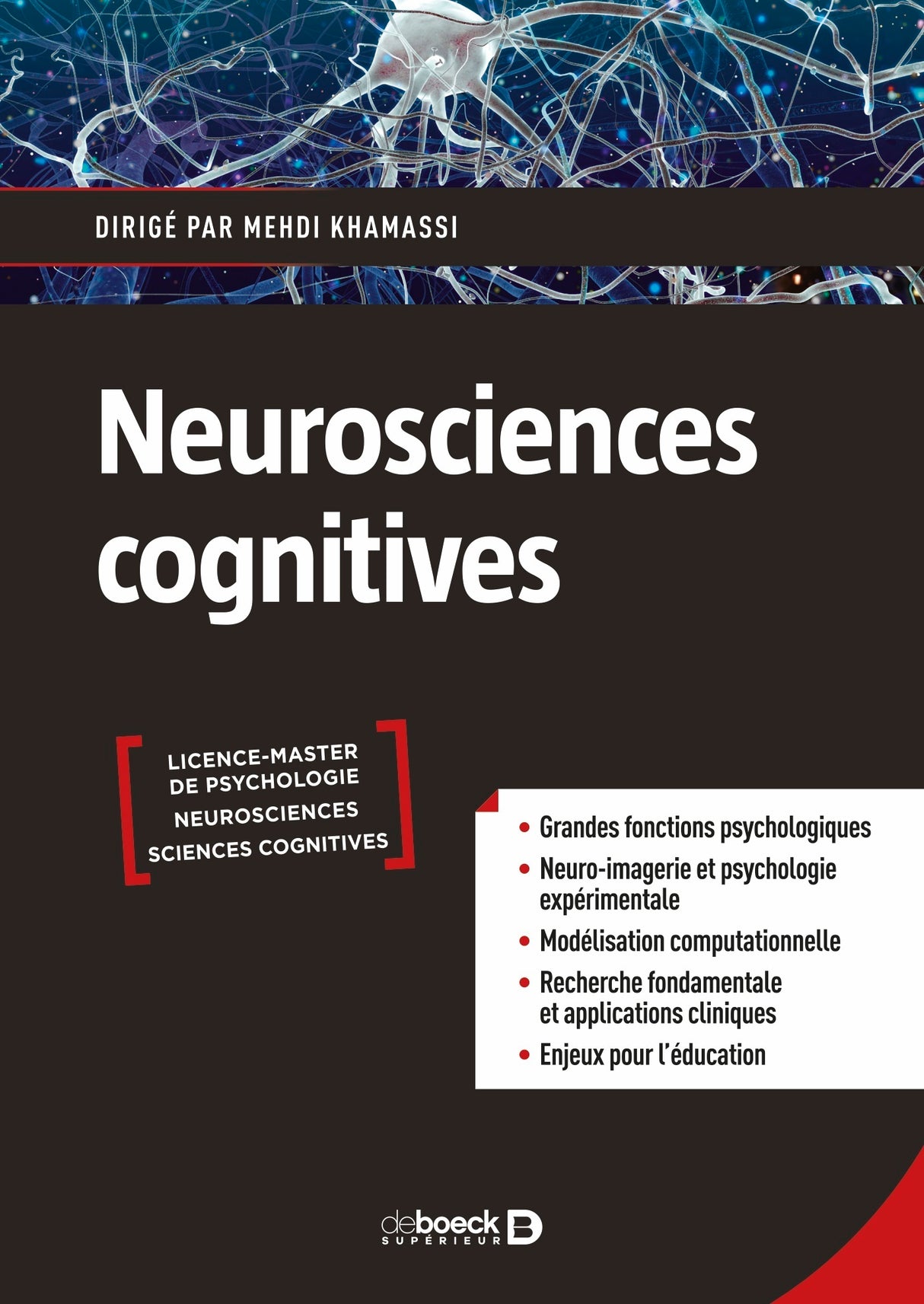 Livre Neurosciences cognitives