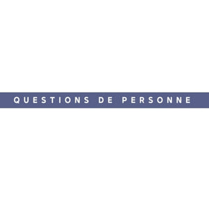 Questions de personne