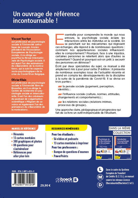 Livre Psychologie sociale