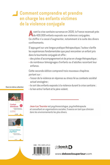 Livre L'enfant exposé à la violence conjugale