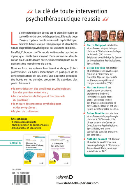 Livre Conceptualiser des cas cliniques