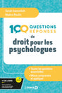 100 questions-réponses de droit pour les psychologues